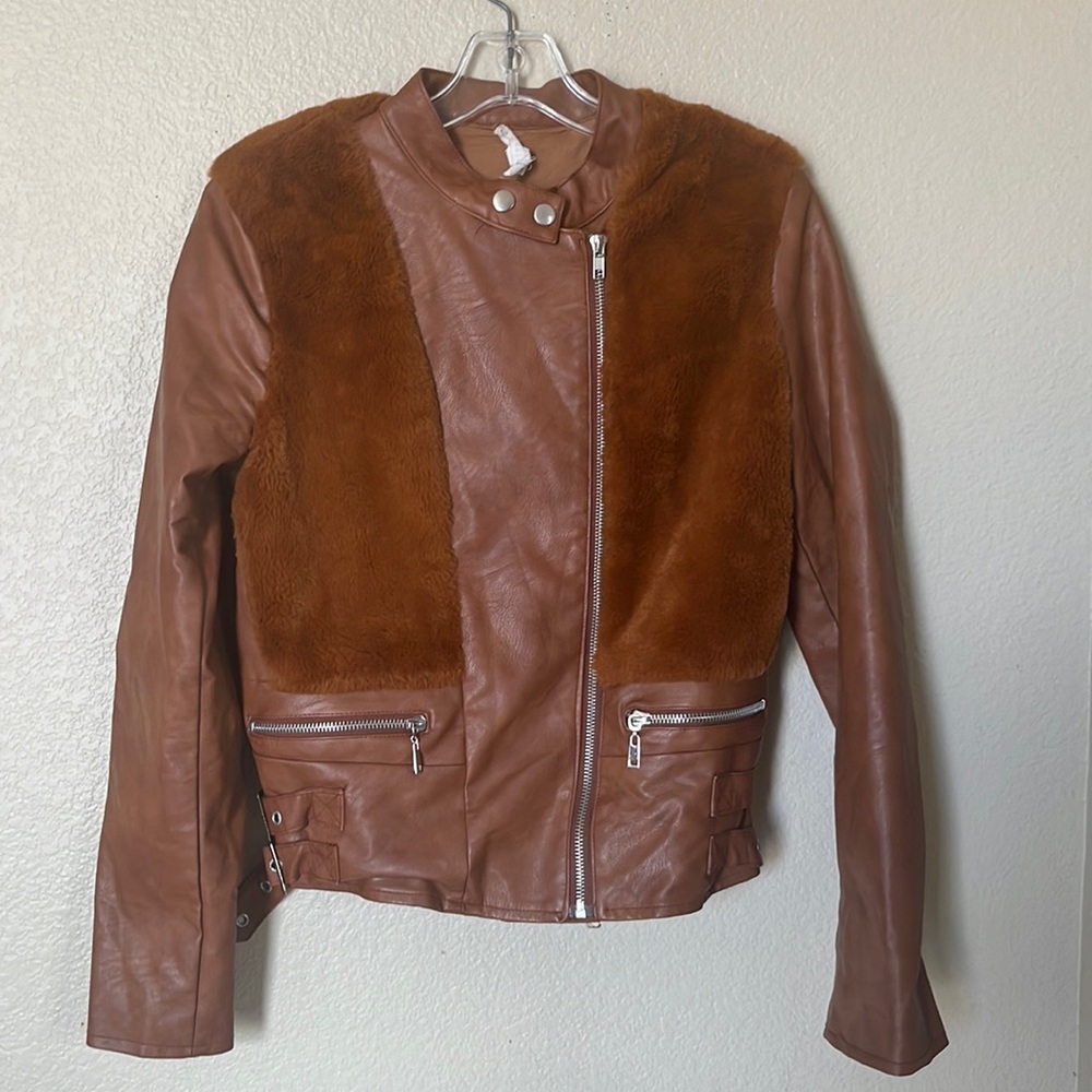 LoveRiche Brown vintage Jacket sz S